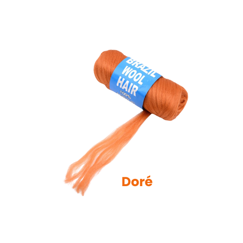 Cheveux en laine brésilienne synthétique 70g/pc