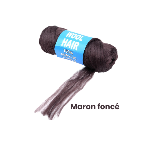 Cheveux en laine brésilienne synthétique 70g/pc