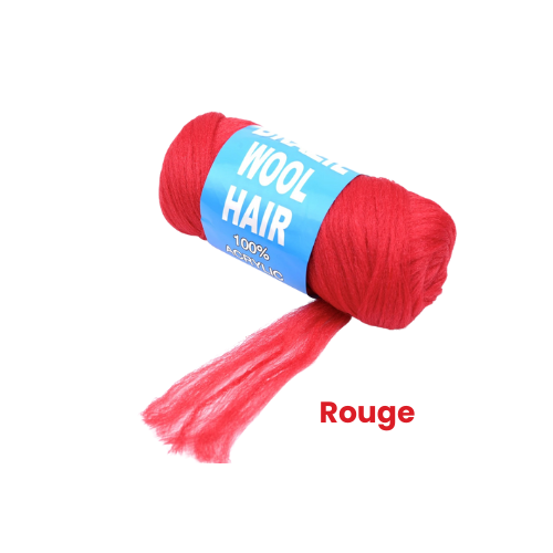 Cheveux en laine brésilienne synthétique 70g/pc