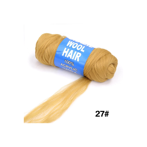 Cheveux en laine brésilienne synthétique 70g/pc