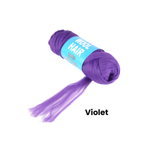Cheveux en laine brésilienne synthétique 70g/pc