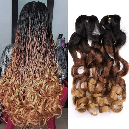 Extensions de cheveux bouclés Loose Wave pré-étirées